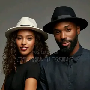 Grey Fedora Hat