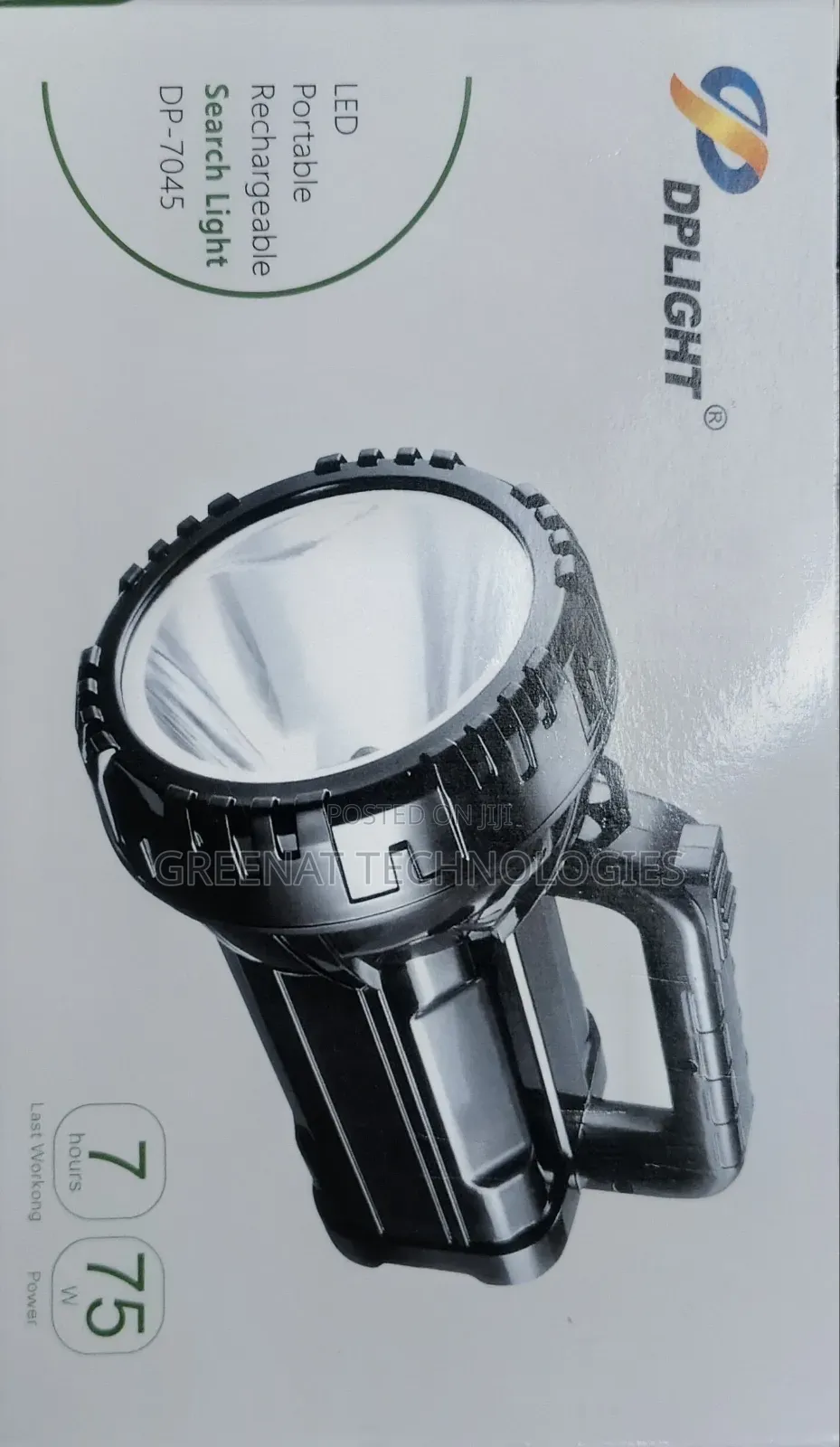 DPLIGHT DP-7045 LED Portable Rechargeable Search Light