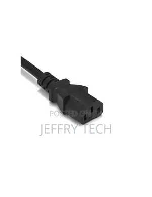 EU AC Power Cable 3 Pin Cord C13 F for Charger Adapter 3-Prong 1.5M