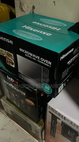 Black Hisense Microwave 20 L Oven HS20MOS