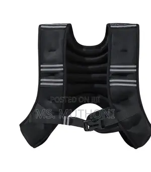2.7 KGS Black Weighted Sports Vest