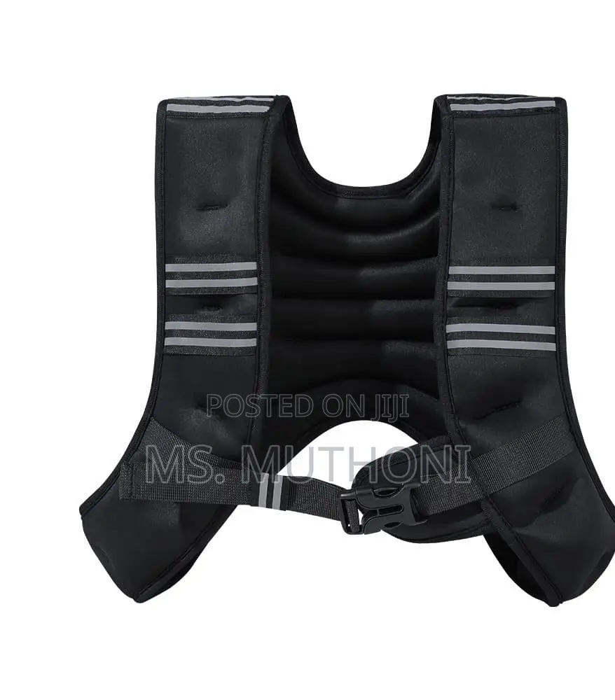 2.7 KGS Black Weighted Sports Vest