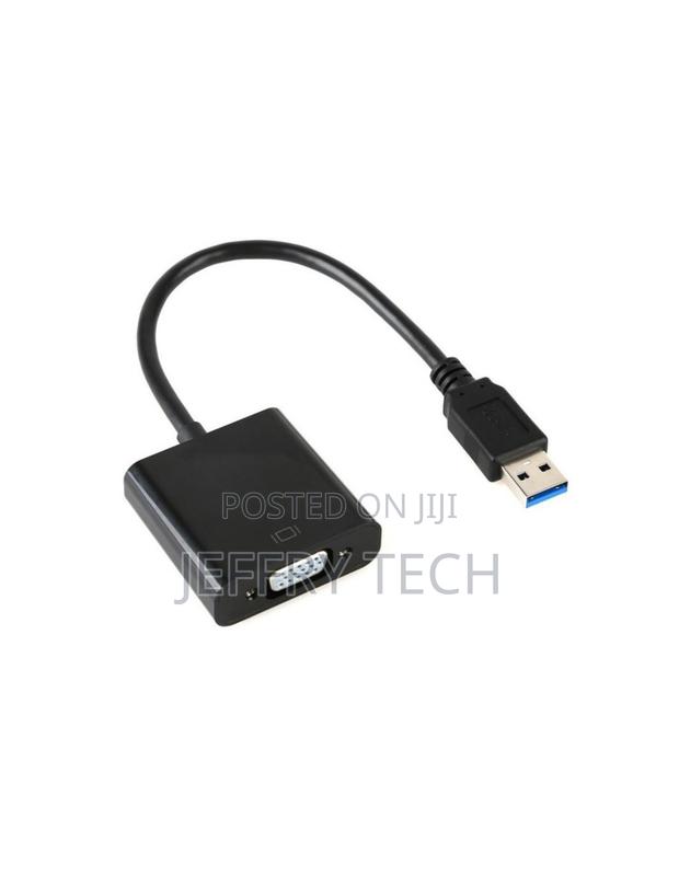 USB 3.0 to VGA Cable Adapter Video Display Converter for Desktop Lapto - thumbnail 2