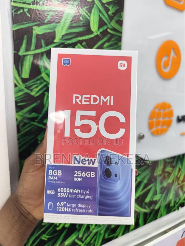 New Xiaomi Redmi 15C 4G 256 GB Black - thumbnail 2