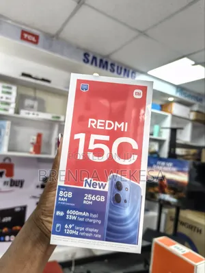 New Xiaomi Redmi 15C 4G 256 GB Black