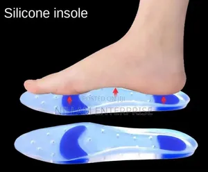 A Pair of Full Length Silicone Gel Shoe Insoles