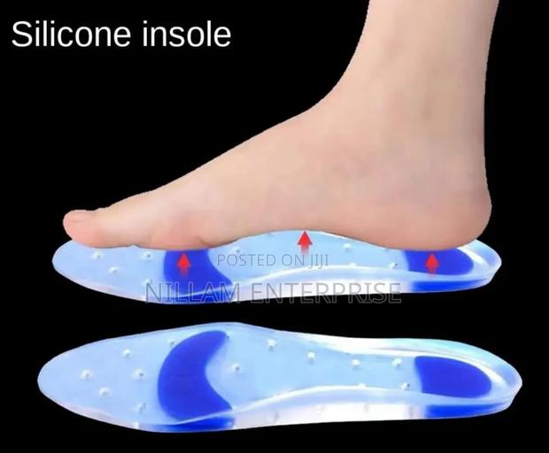 A Pair of Full Length Silicone Gel Shoe Insoles