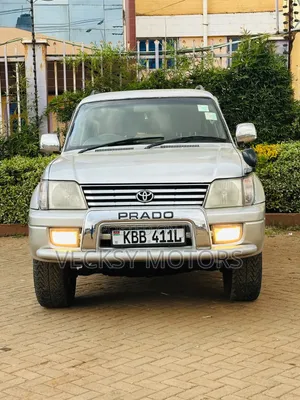 Toyota Land Cruiser Prado 2001 Silver