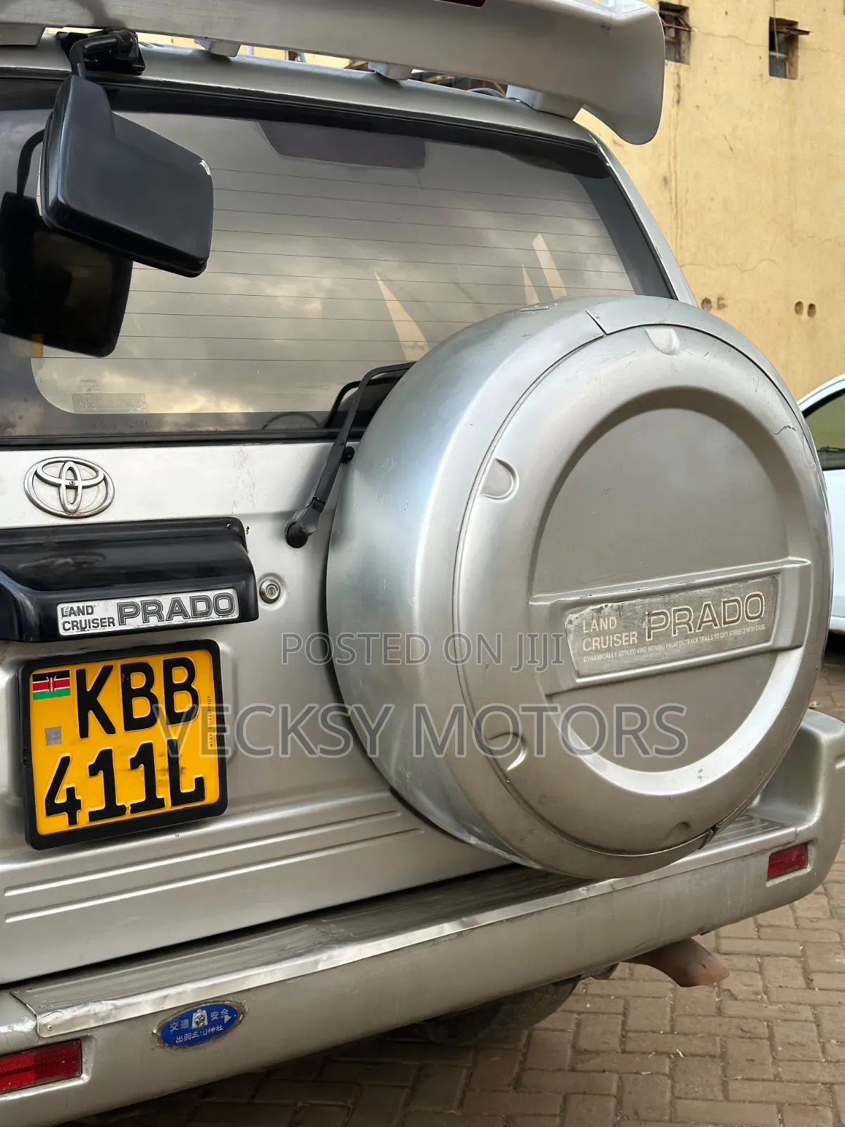Toyota Land Cruiser Prado 2001 Silver