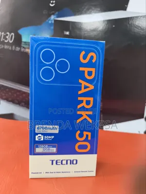 New Tecno Spark 50 128 GB Blue