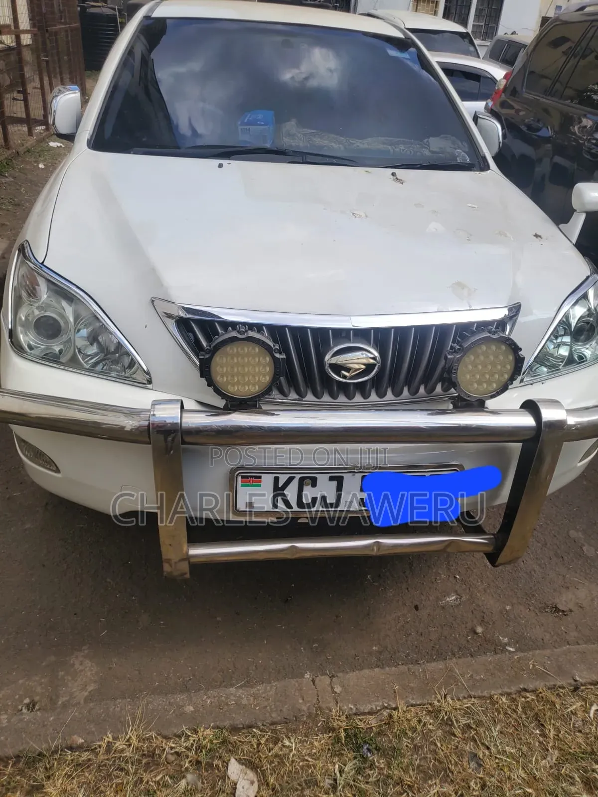Toyota Harrier 2008 White