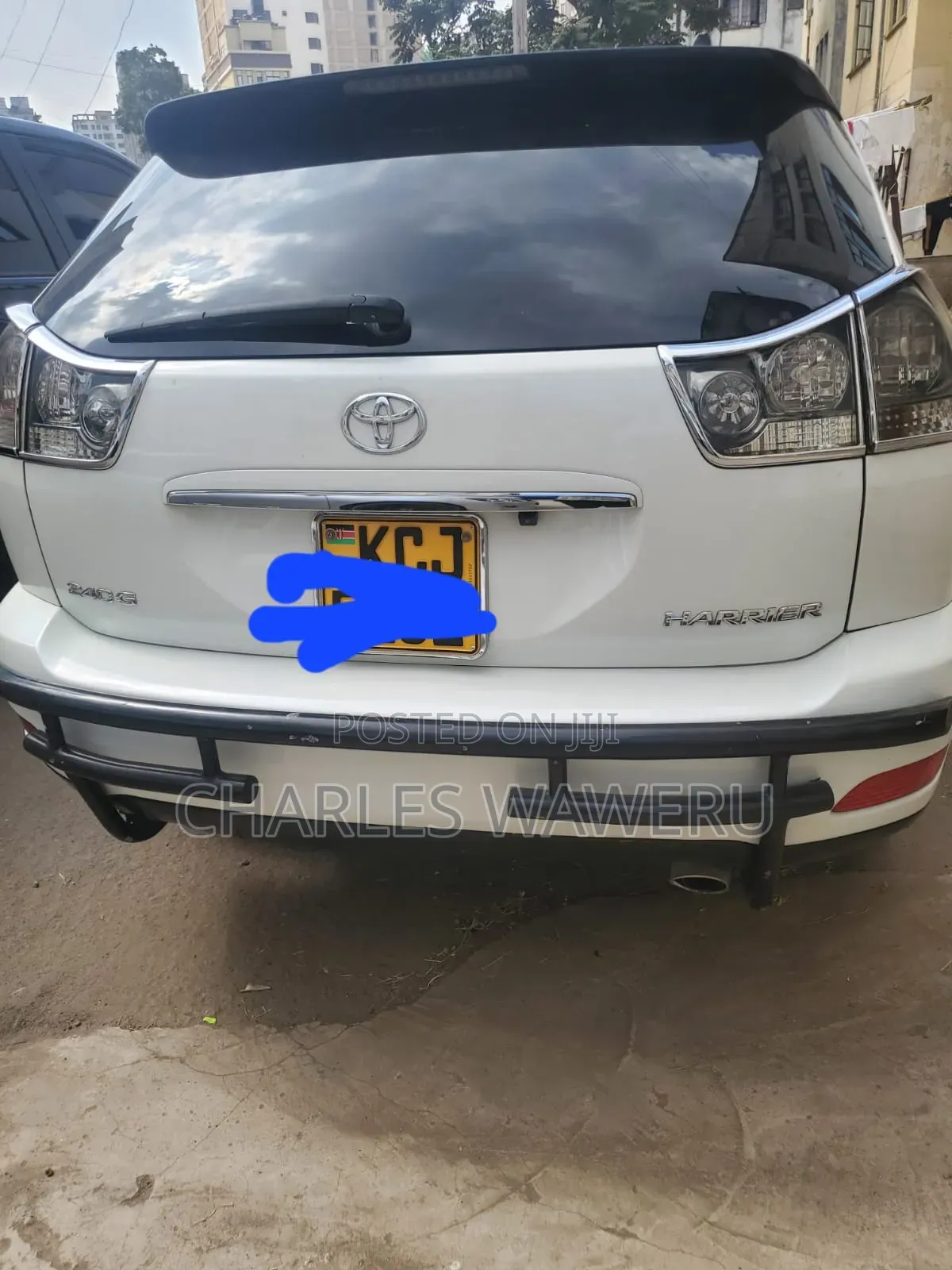 Toyota Harrier 2008 White