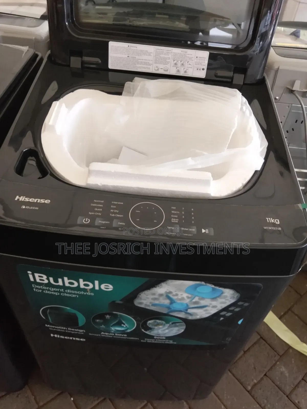 Hisense 11 Kg Washing Machine Fully Automatic Top Load