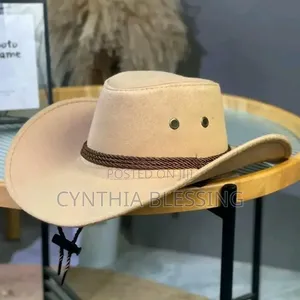 Adjustable Cowboy Hat - Black