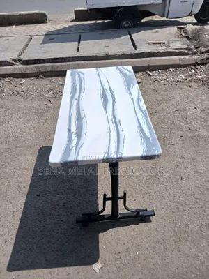 Restaurant, Hotel or Bar Table With Grey Patterns