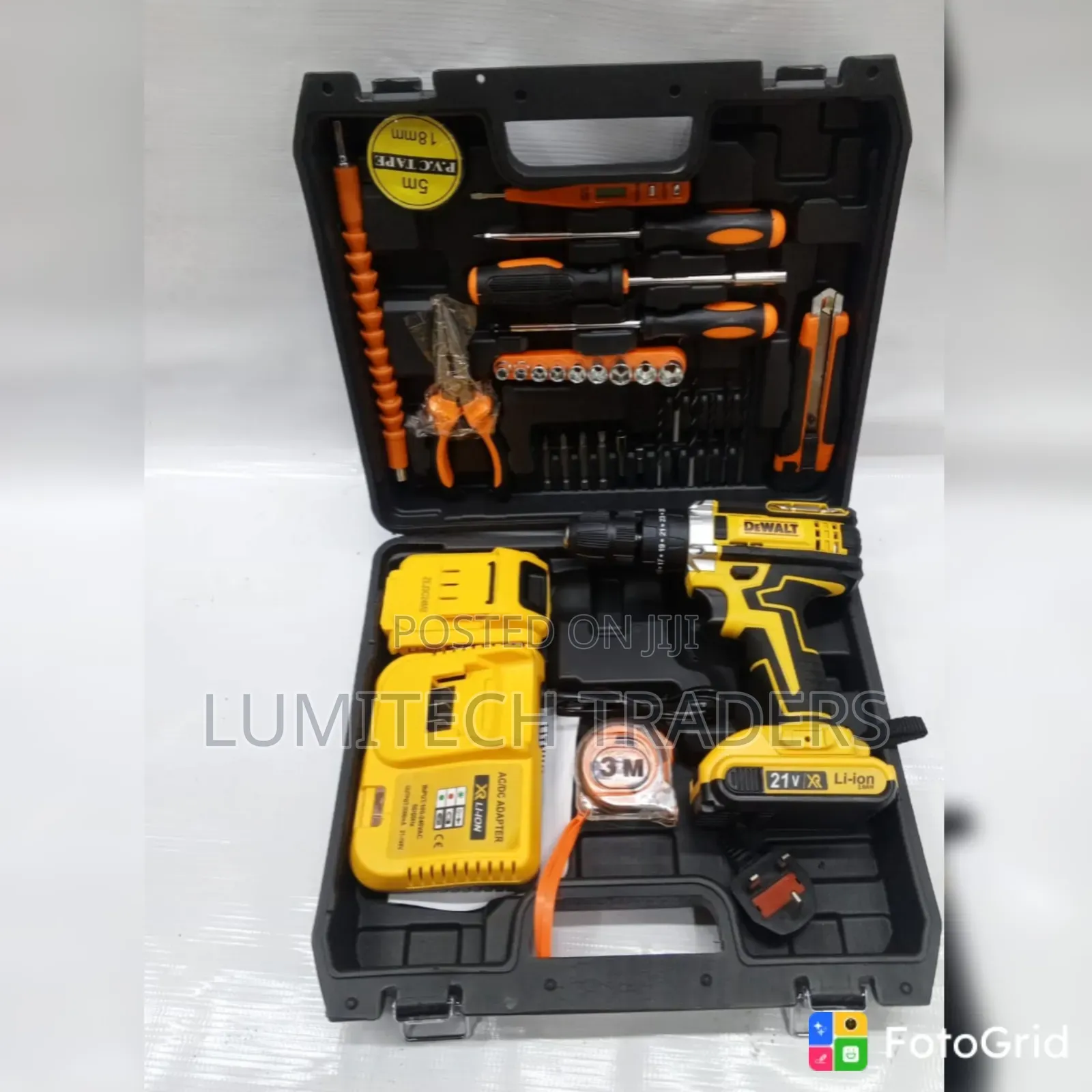 Dewalt 21v Brushless Drill Set