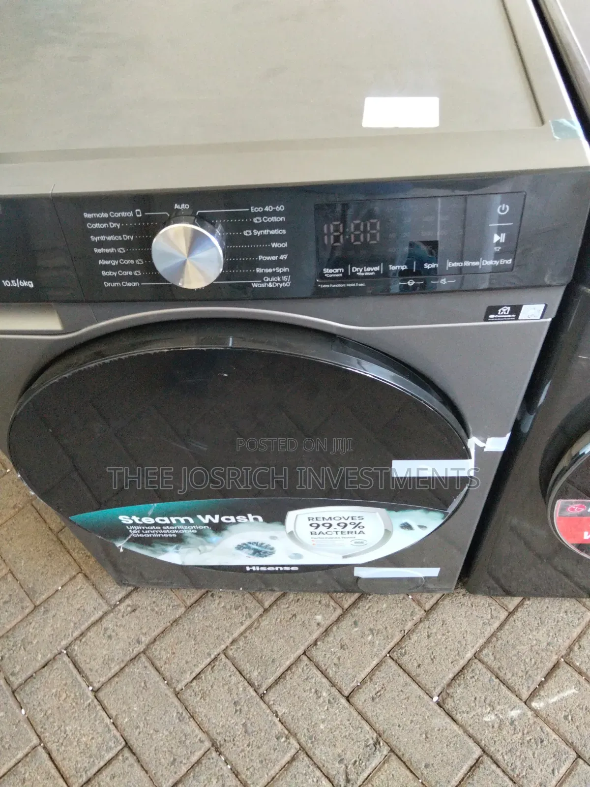 Hisense 10.5 /6 Kg Wash and Dry Washing Machine Front Load