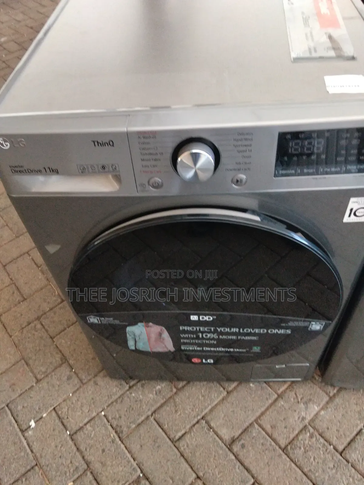 LG Thin Q 11 Kg Washing Machine Front Load Wash and Spin