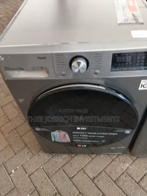 LG Thin Q 11 Kg Washing Machine Front Load Wash and Spin