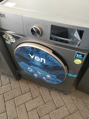 Von Washing Machine 10 Kg Front Load Wash and Spin