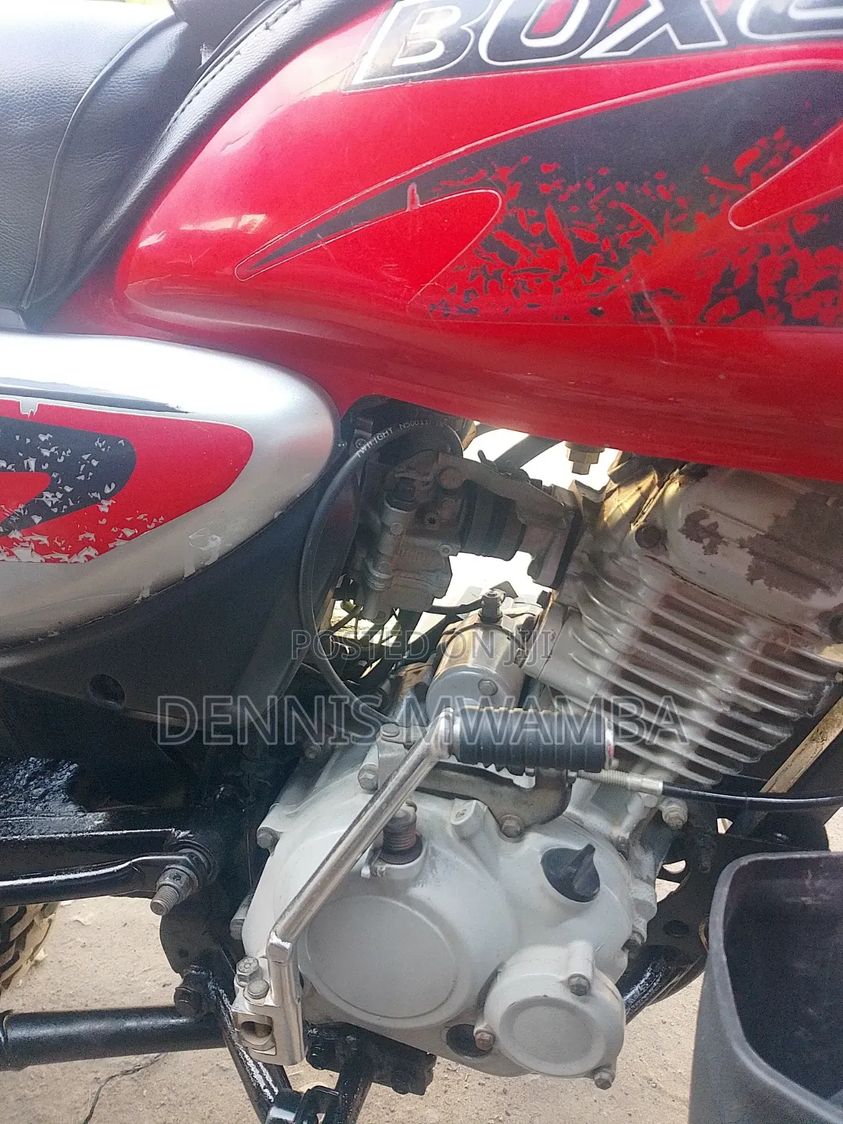 Bajaj Boxer 125 2025 Red