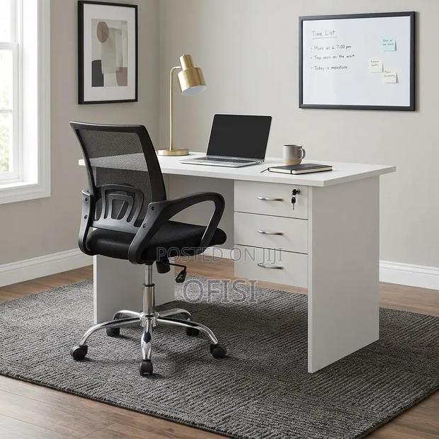 Office Desk; 1.2m Study Desk and Chair Combo