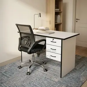 Office Desk; 1.2m Study Desk and Chair Combo