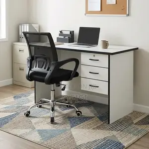 Office Desk; 1.2m Study Desk and Chair Combo