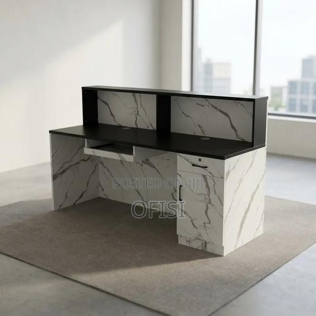 Reception Desk; Front Office Reception Desk - 180cm - thumbnail 3