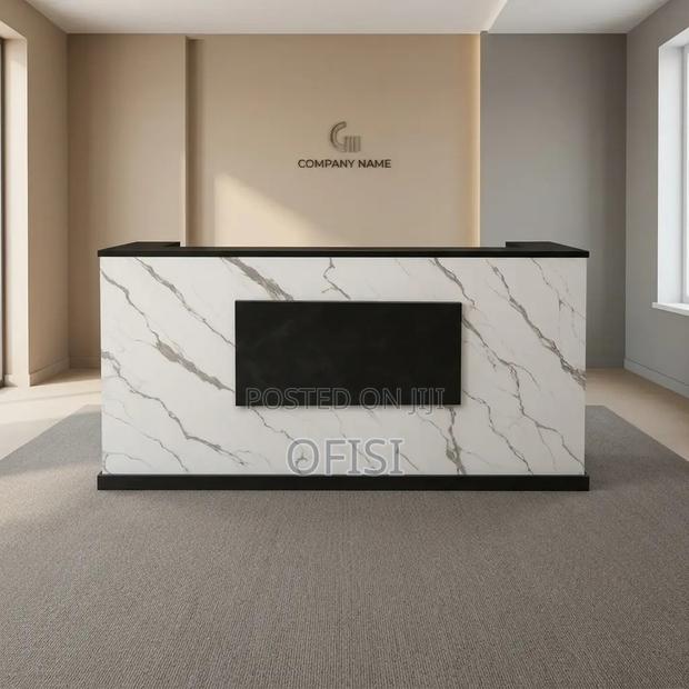 Reception Desk; Front Office Reception Desk - 180cm - thumbnail 5