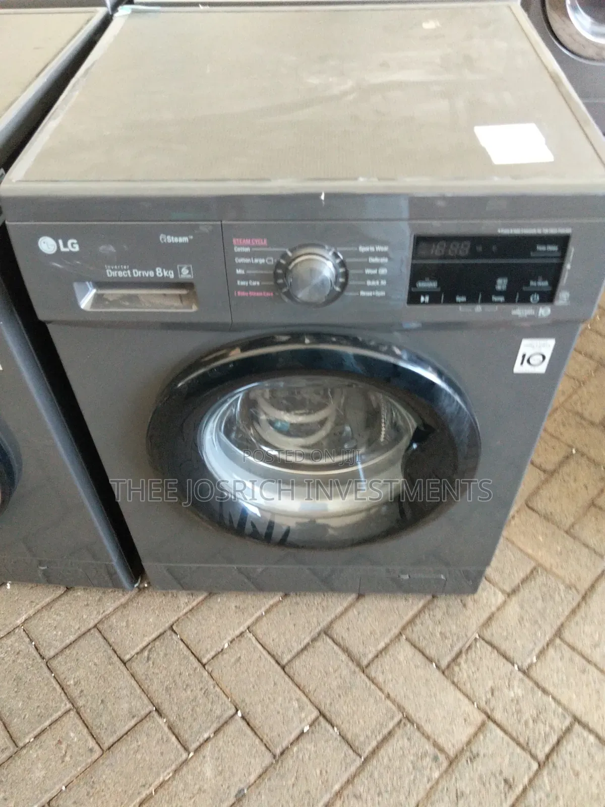 LG 8kg Front Load Washing Machine Wash and Spin