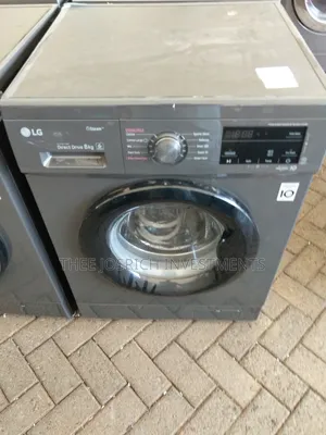 LG 8kg Front Load Washing Machine Wash and Spin