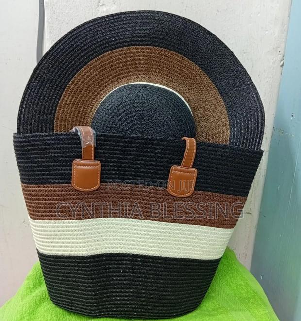 Fashion Summer Hat With Matching Handbag - thumbnail 4