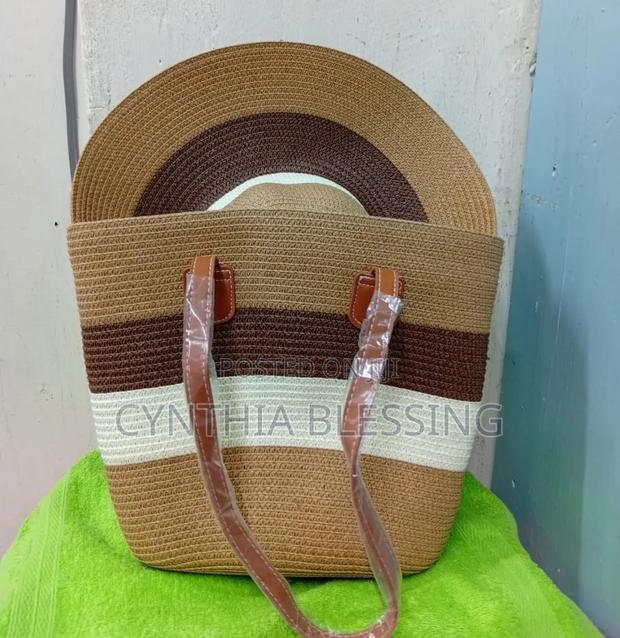 Fashion Summer Hat With Matching Handbag - thumbnail 5