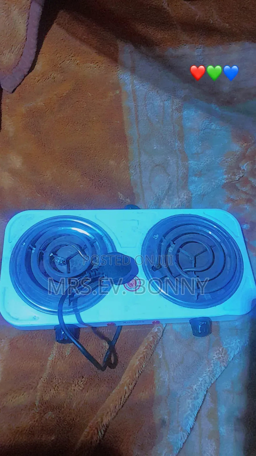 Double Electric Hot Plate
