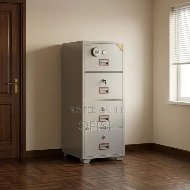 Office Cabinet : 4-Drawer Diplomat Office Filing Cabinet - thumbnail 5