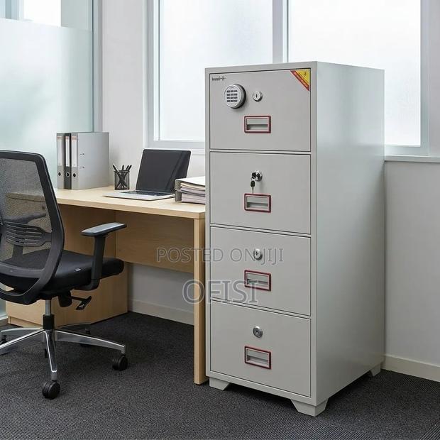 Office Cabinet : 4-Drawer Diplomat Office Filing Cabinet - thumbnail 7