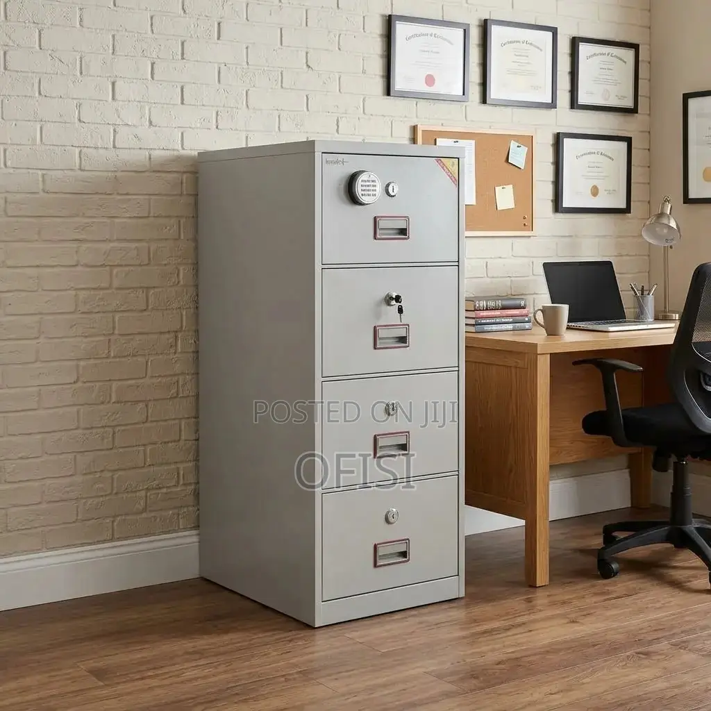 Office Cabinet : 4-Drawer Diplomat Office Filing Cabinet
