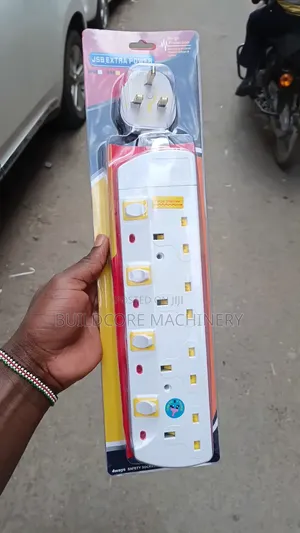 JSB Extension 4way With Surge Protection