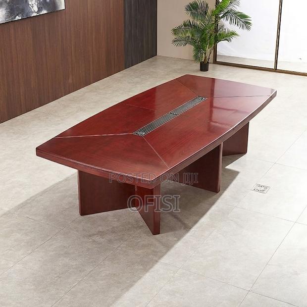 Boardroom Table; 2.4 Meters Meeting Room Table - thumbnail 2