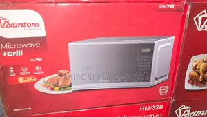 Ramtons 20 Liters Microwave Oven With Grill, + Mirror Finish - Rm/795