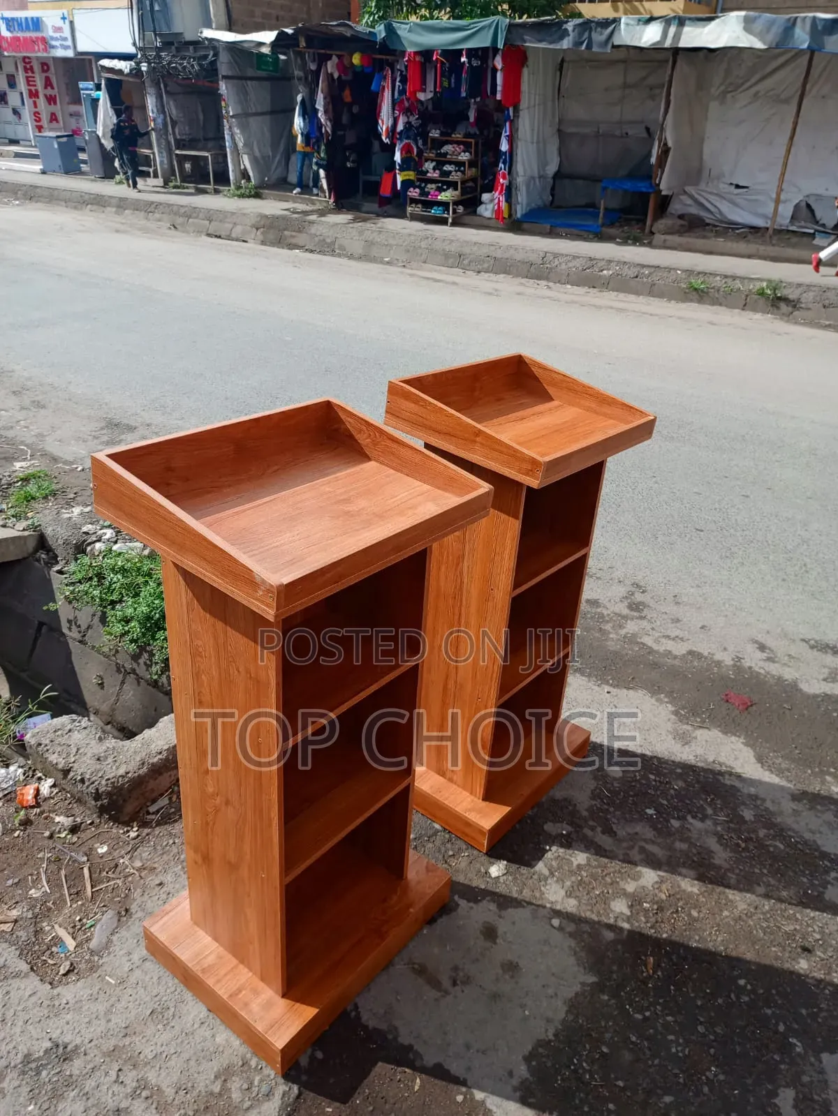 Wooden Podium / School Events Podium Stand