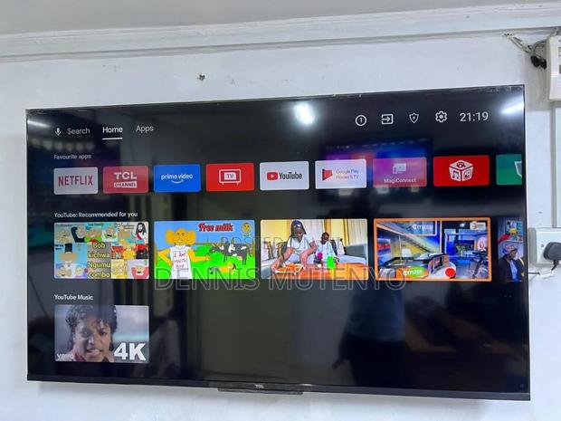 TCL 43" Android TV - main view