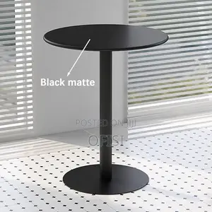 Round Table; Modern Height Adjustable Round Table