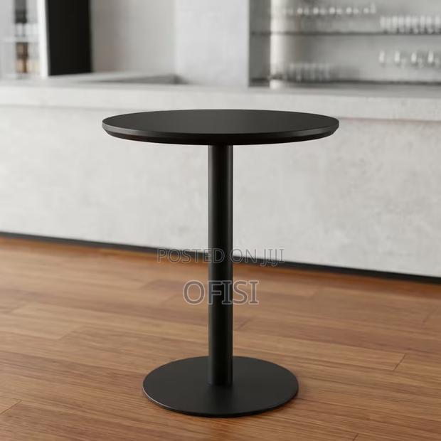 Round Table; Modern Height Adjustable Round Table - thumbnail 2