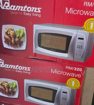 Ramtons RM/320 - Digital Microwave, 700W - 20L - Silver (1YR WRTY)