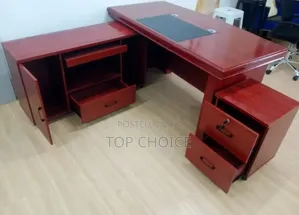Premium Mahogany Executive Office Table 1.6m