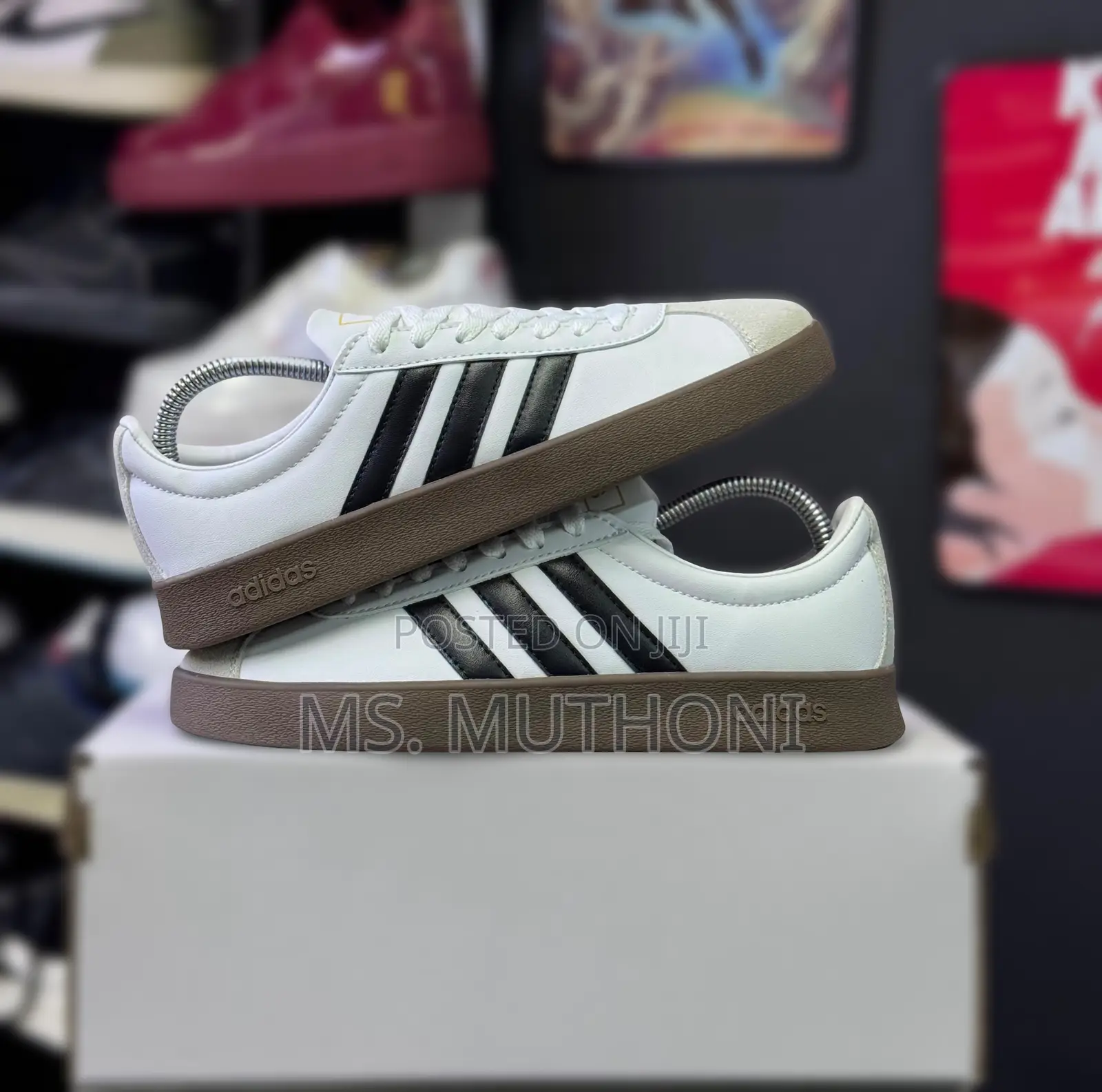 Unisex Adidas Vl Court Base Size 38-45