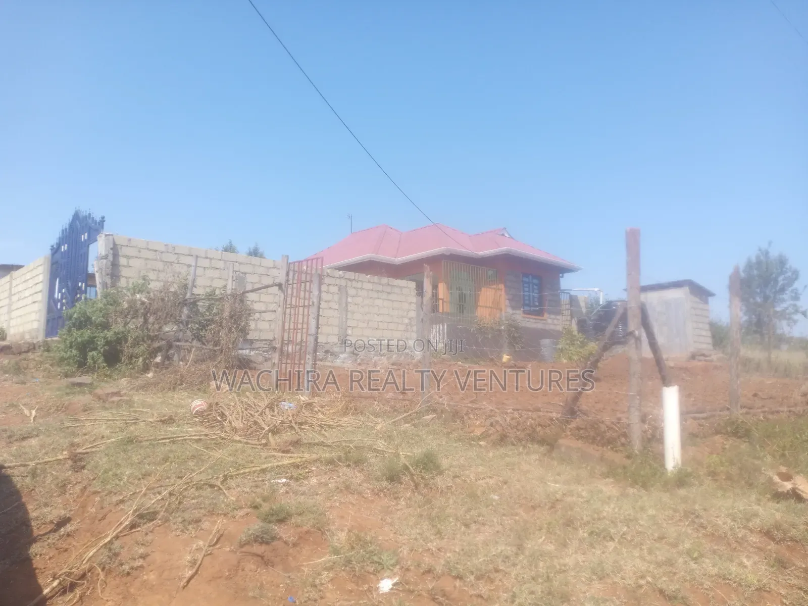 50×100 Prime Plot for Sale – 3 Bedroom House Included – KSh 4M