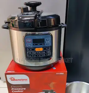 *Ramtons Pressure Cooker With Stainless Steel Pot